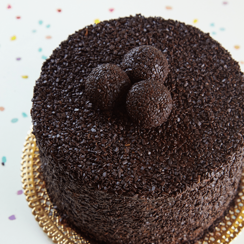 Bolo de Cenoura com Cobertura de Brigadeiro