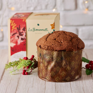 Panettone de chocolate com castanha do pará